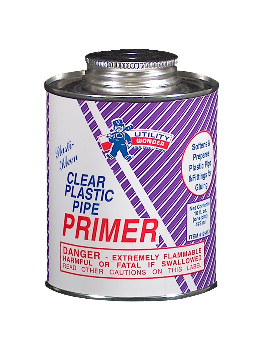 PLASTI-KLEEN CLEAR PLASTIC PIPE PRIMER