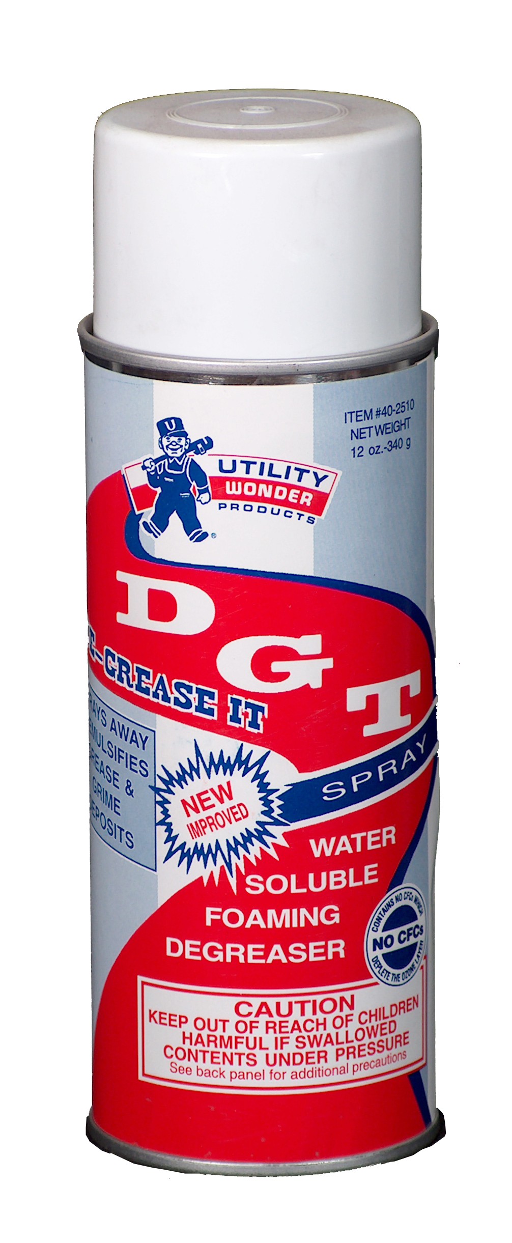 D.G.T. WATER-SOLUBLE FOAMING DEGREASER
